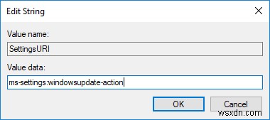 Windows 바탕 화면 우클릭 메뉴에  업데이트 확인  옵션 추가하는 방법