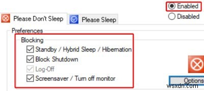 Windows 10 자동 절전 모드 및 화면 잠금 비활성화하는 방법