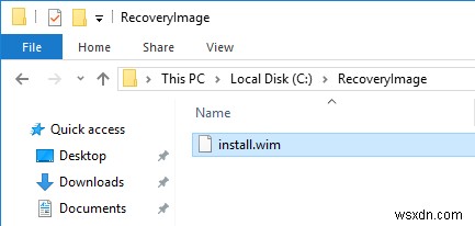 Windows 10에서 초기화용 복구 이미지 직접 만드는 방법