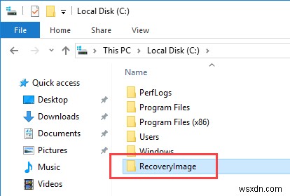Windows 10에서 초기화용 복구 이미지 직접 만드는 방법