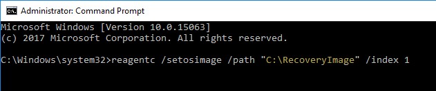 Windows 10에서 초기화용 복구 이미지 직접 만드는 방법