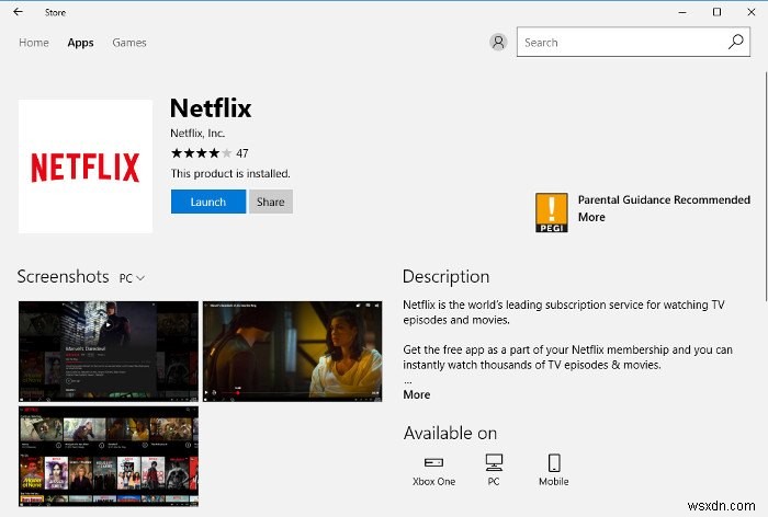 Windows 10에서 넷플릭스 영화 다운로드하는 방법