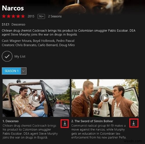 Windows 10에서 넷플릭스 영화 다운로드하는 방법
