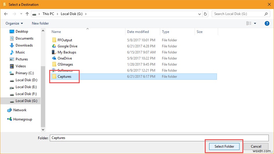 Windows 10 게임 DVR 기본 저장 폴더 위치 변경 방법