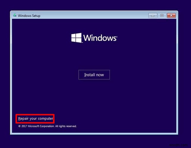 Windows 10에서 MBR(마스터 부트 레코드) 오류를 수정하는 방법