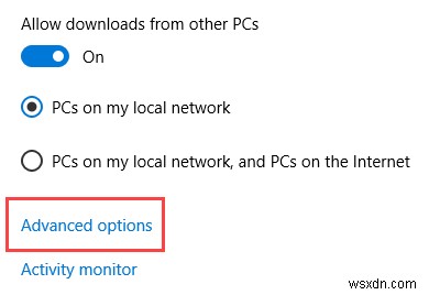 Windows 10에서 Windows 업데이트 대역폭을 제한하는 방법