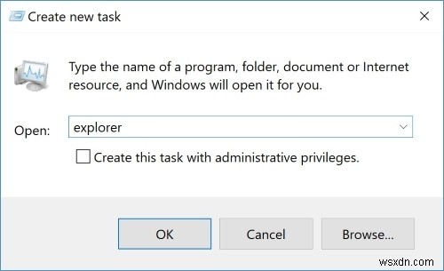 윈도우 10에서 탐색기(Windows Explorer) 충돌 시 복구하는 방법
