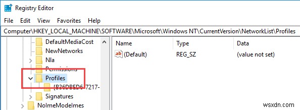 Windows 10에서 네트워크 프로필 이름 변경하는 방법 (로컬 보안 정책 & 레지스트리)
