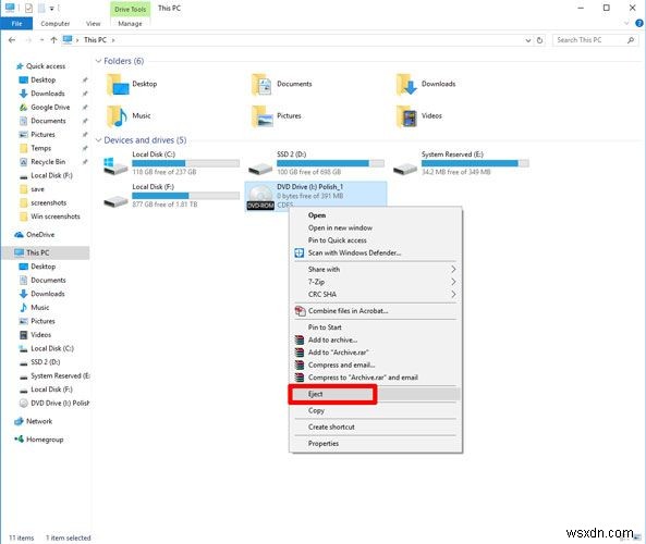 Windows에서 ISO 파일을 마운트하고 해제하는 완벽 가이드