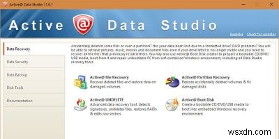 Active@ Data Studio – 필수 PC 도구를 한곳에 모은 올인원 유틸리티