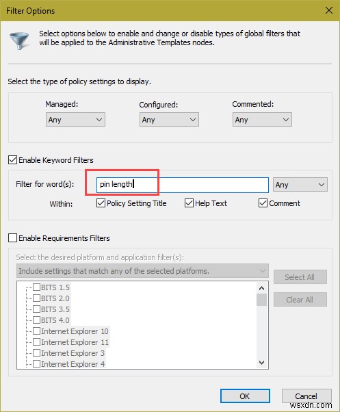 Windows 10에서 특정 그룹 정책 설정을 검색하는 3가지 방법