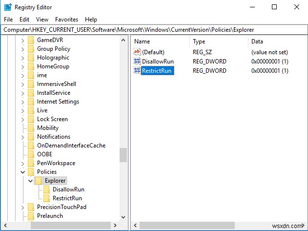 Windows 10에서 애플리케이션 차단하는 방법 – 레지스트리 편집기 완벽 가이드