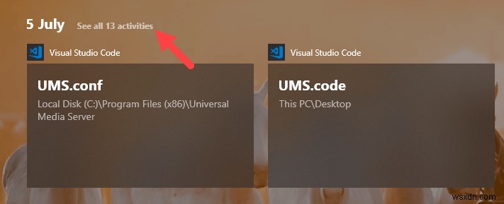 Windows 10 타임라인 활동 기록 삭제하는 방법 완벽 가이드