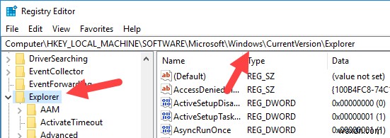 Windows 10에서 바로 가기 화살표 아이콘 변경하는 방법