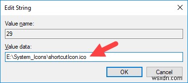 Windows 10에서 바로 가기 화살표 아이콘 변경하는 방법