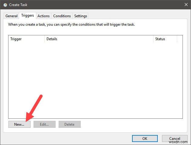 Windows 작업 스케줄러에서 예약 작업을 지연 실행하는 방법