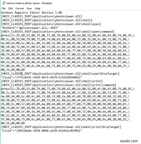 Windows 10에서 Windows 사진 뷰어를 기본 앱으로 설정하는 방법