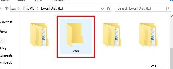 Windows 10에서 삭제 불가능한 폴더 만드는 방법