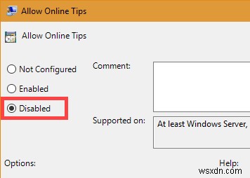 Windows 10 설정 앱에서 불필요한  팁  제거하는 방법
