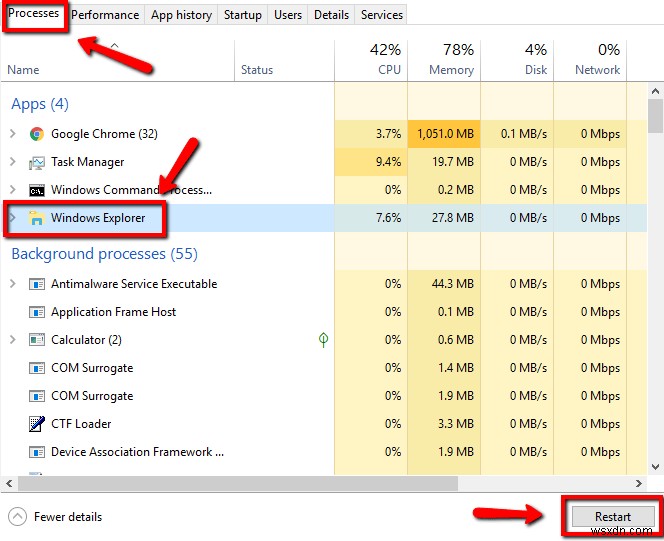 Windows 10 작업 표시줄 아이콘이 사라질 때 해결하는 5가지 방법
