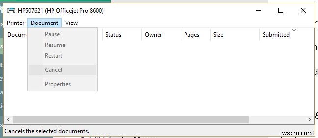 Windows 10에서 프린터 대기열 삭제하는 방법 완벽 가이드