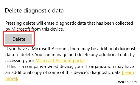 Windows 10에서 수집되는 진단 데이터 확인 및 삭제하는 방법