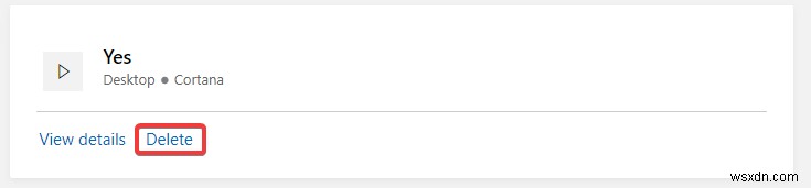코타나(Cortana) 음성 명령 기록 확인 및 삭제하는 방법