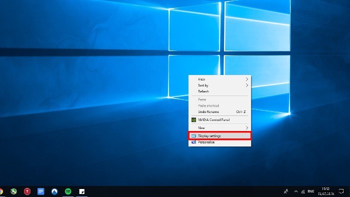 Windows 10에서 거꾸로 된 화면 해결하는 방법