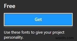 Windows 10 Microsoft Store에서 글꼴 다운로드하는 방법