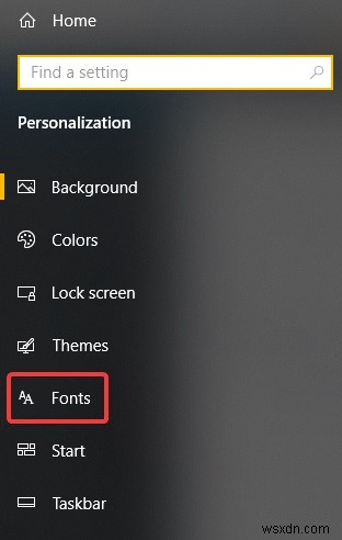 Windows 10 Microsoft Store에서 글꼴 다운로드하는 방법