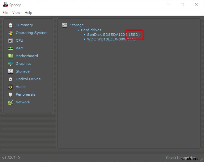 Windows PC에 SSD나 HDD가 장착되어 있는지 확인하는 3가지 방법