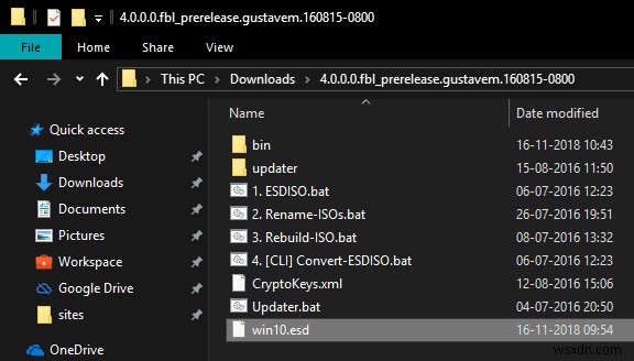윈도우에서 ESD 파일을 ISO 파일로 변환하는 2가지 방법