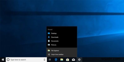 Windows 10에서 최근 사용한 항목 및 자주 사용하는 폴더 표시 끄는 방법