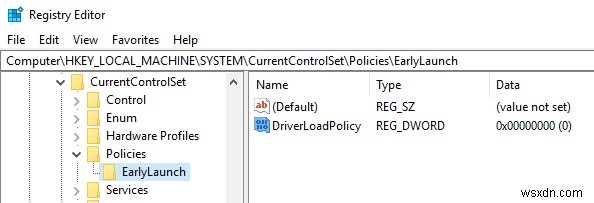 Windows 10에서 맬웨어 방지 부팅 시작 드라이버(ELAM) 정책 구성하는 방법