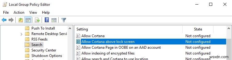 Windows 10 잠금 화면에서 Cortana 비활성화하는 방법 총정리