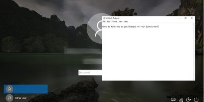 Windows 10 잠금 화면에서 앱 바로 실행하는 방법 – 접근성 버튼 활용 팁