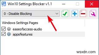 Windows 10 설정 앱에서 특정 페이지를 숨기는 방법