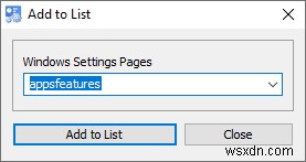 Windows 10 설정 앱에서 특정 페이지를 숨기는 방법
