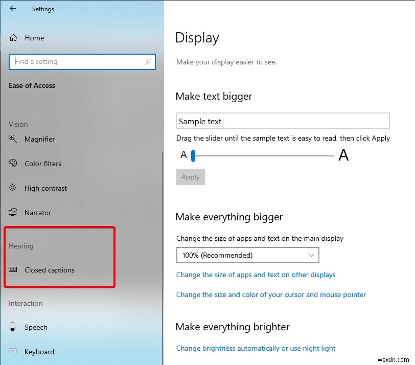Windows 10 설정 앱에서 특정 페이지를 숨기는 방법