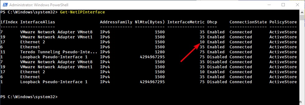 Windows에서 네트워크 우선순위 변경하는 방법 (어댑터 설정 · PowerShell)