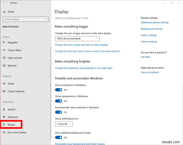Windows 10에서 키보드로 마우스 커서 조종하는 방법 완벽 가이드