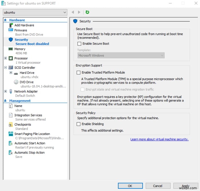 Hyper-V로 Windows 10에서 Ubuntu(우분투) 실행하는 완벽 가이드
