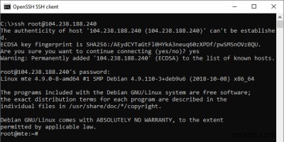 PuTTY 없이도 충분! Windows 10 내장 OpenSSH 클라이언트 활용 가이드