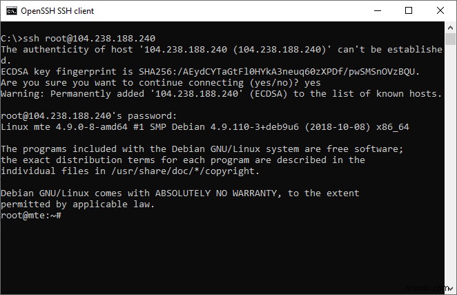 PuTTY 없이도 충분! Windows 10 내장 OpenSSH 클라이언트 활용 가이드