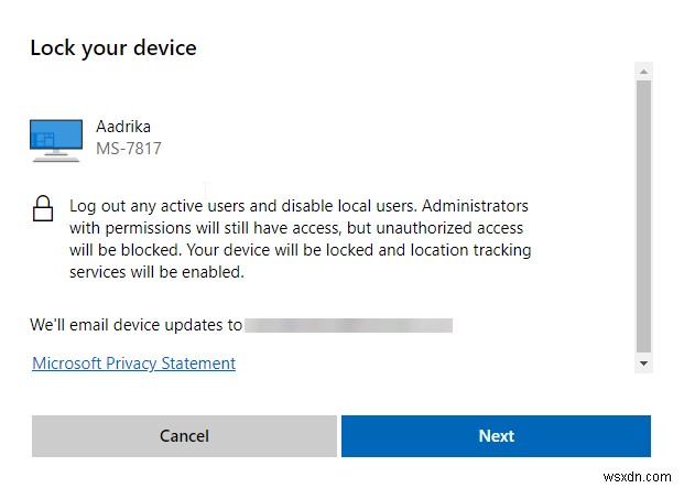 Windows 10 PC를 원격으로 잠그는 방법 – 내 장치 찾기 기능 완벽 활용 가이드