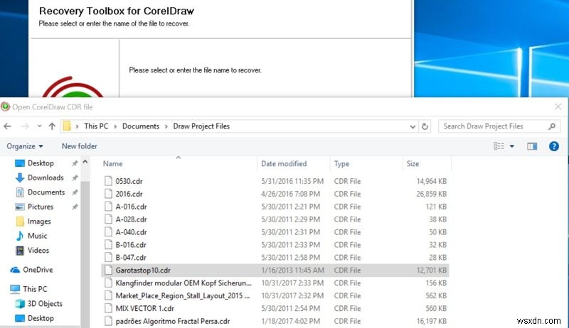 Recovery Toolbox for CorelDRAW로 손상된 그래픽 파일 완벽 복구하기