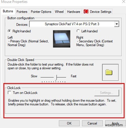 Windows 10에서 왼쪽 마우스 버튼이 작동하지 않을 때 해결하는 방법