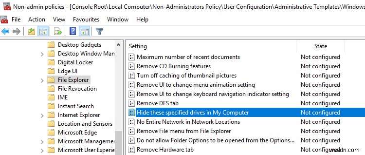 Windows 10에서 관리자를 제외한 일반 사용자에게만 그룹 정책을 적용하는 방법