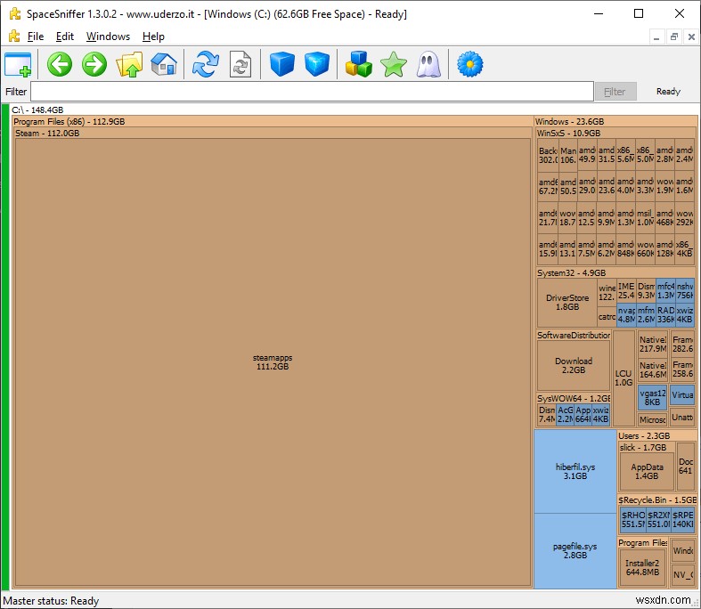 Windows 10 디스크 공간 분석에 유용한 필수 도구 4가지