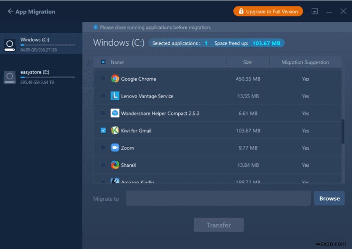 Windows 프로그램을 다른 드라이브로 이동하는 4가지 방법